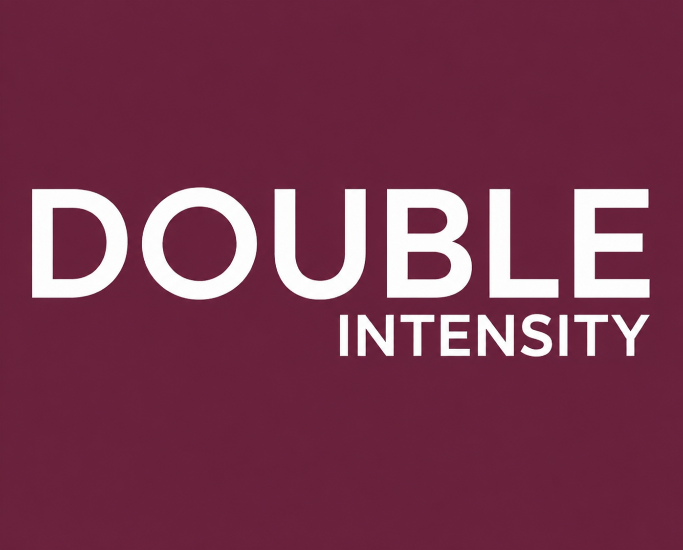 DOUBLE INTENSITY RITUAL